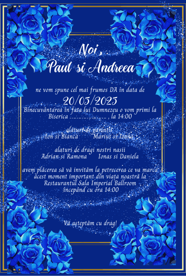 Invitații Digitale IMG